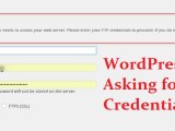 Wordpress Asking For Ftp Credentials Resolved Wordpress