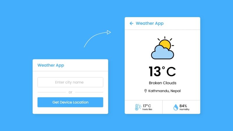 Simple Weather App Using Javascript Build A Weather App With Html - 4K City Patterns for Desktop