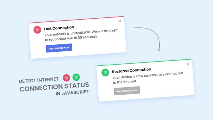 How To Check Internet Connection In Html Css Javascript Code Web 4u - Download Stunning Abstract Picture | Retina