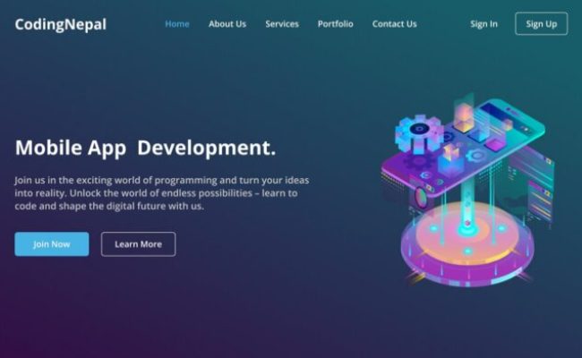Create A Beautiful Responsive Website In HTML And CSS