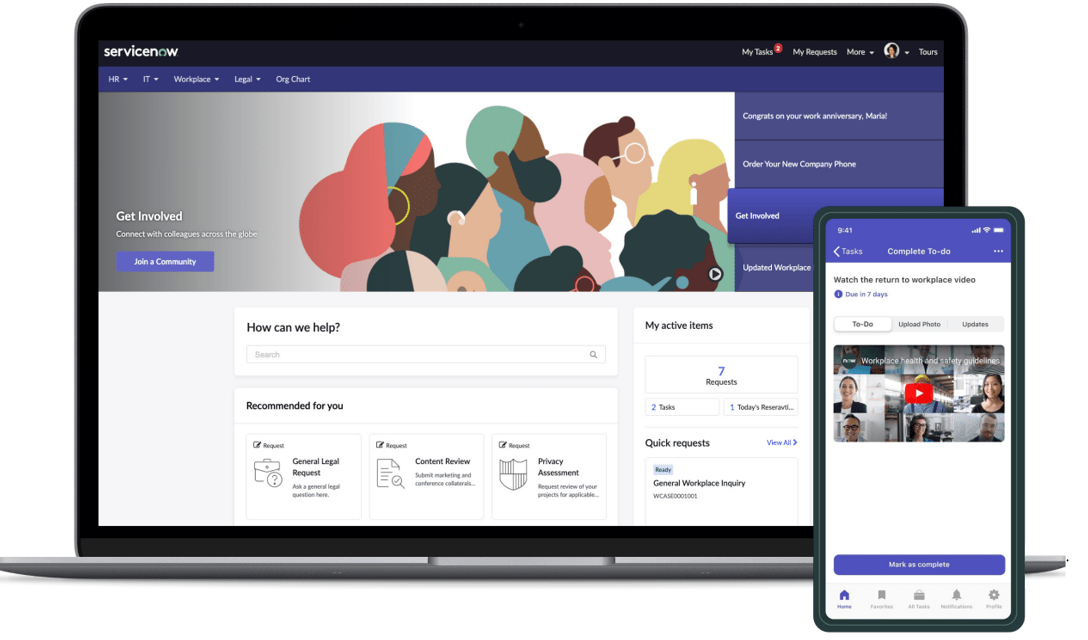 Coforge Blog Digitizing Hr Manual Processes With Servicenow Hrsd - Amazing Sunset Pattern - Mobile