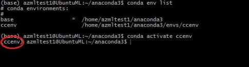 Current Conda Environment