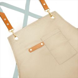 Coiffer cheveux ™ | Tablier du coiffeur en cuir ACCROCHE