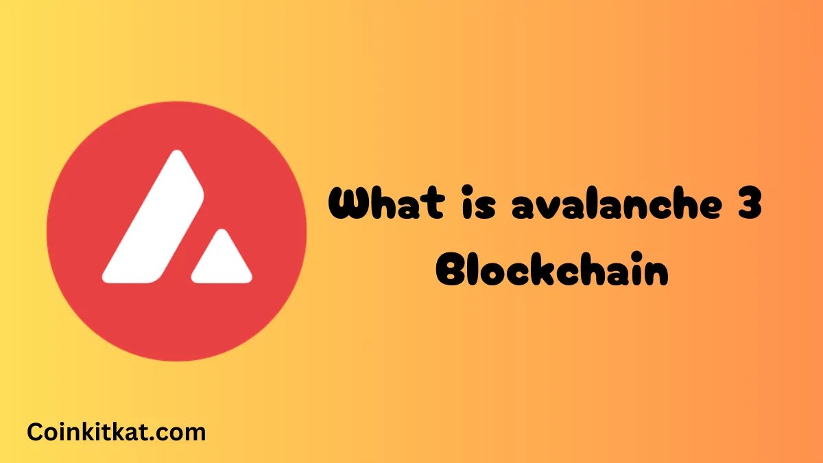 What is Avalanche 3 Blockchain