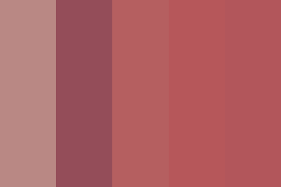 Desert roses color palette