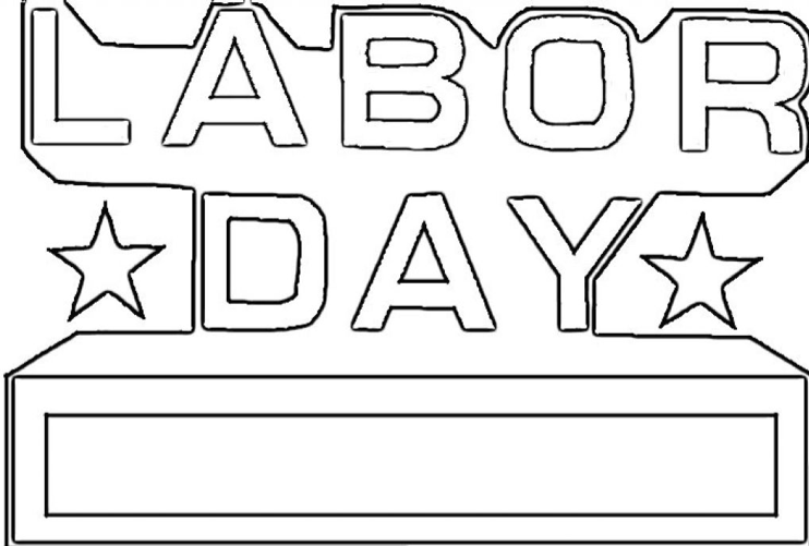 Set off fireworks to wish amer. Labor Day Page Coloring Page Book For Kids