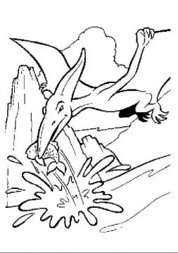 pix Pterodactyl Coloring Pages pterodactyl coloring page coloring page
