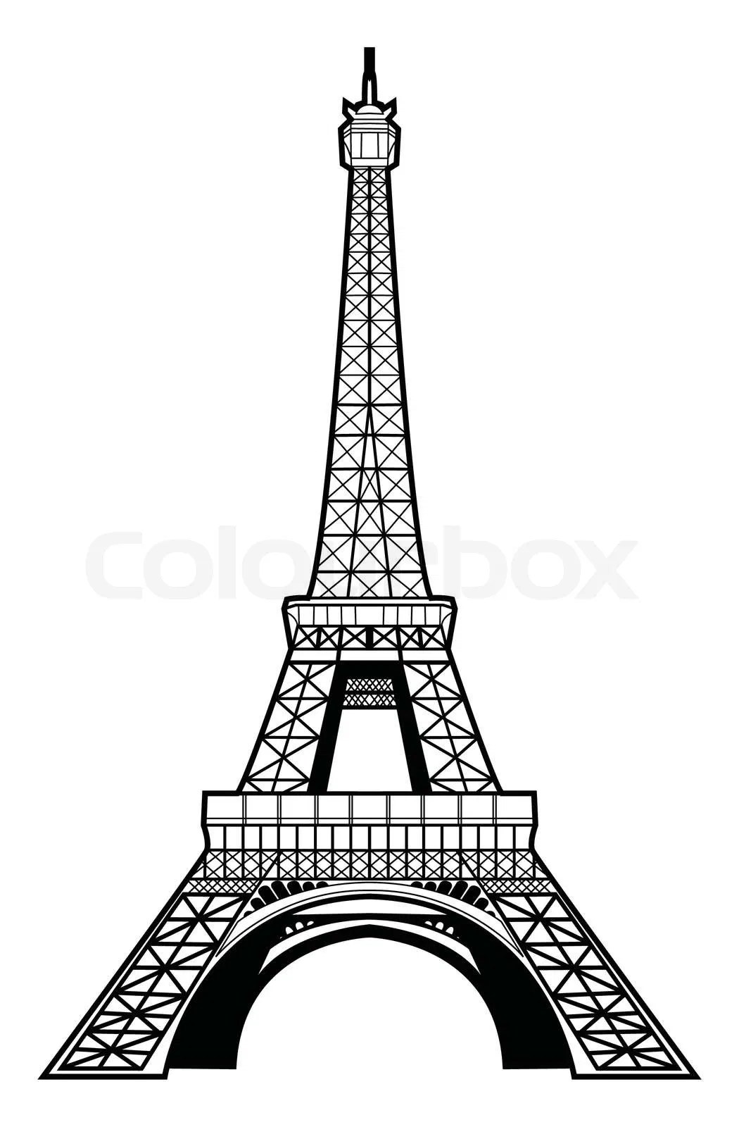 Pin By Nina B On Coloring Pages Eiffel Tower Pictures Eiffel Tower Drawing Eiffel Tower Art