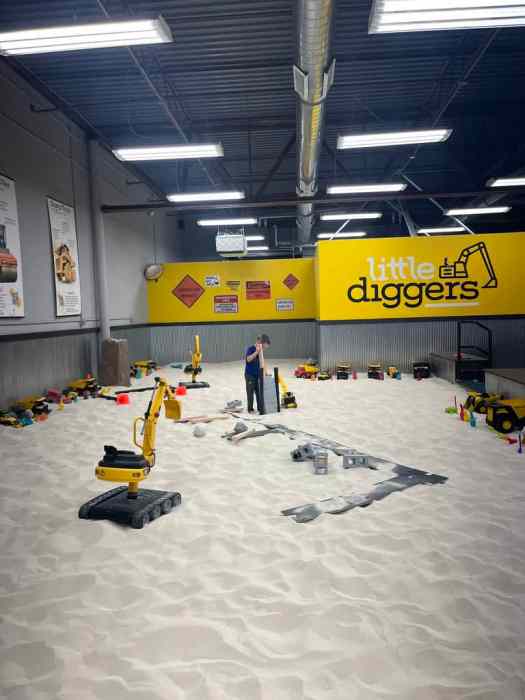 Little Diggers sandbox play space for kids in Dublin