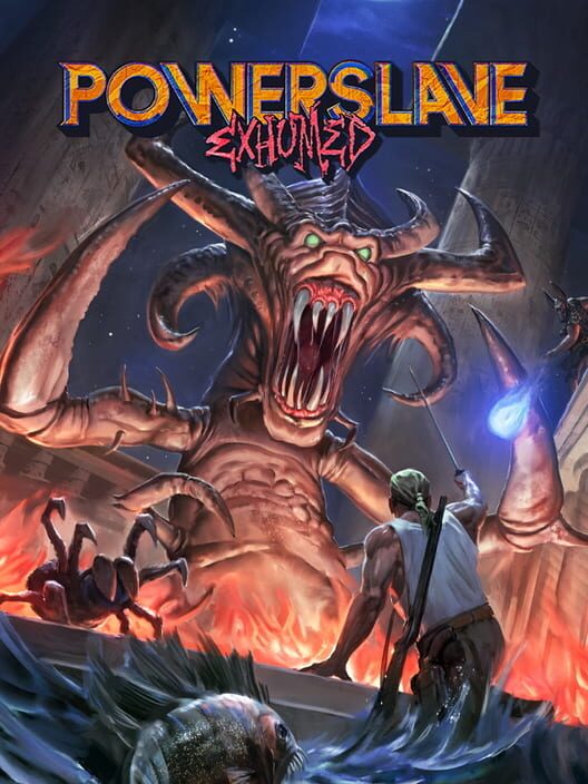 Capa de PowerSlave: Exhumed