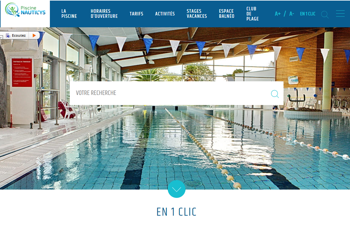 Theme Joomla Adaptatif 52564 Pour Site De Piscine