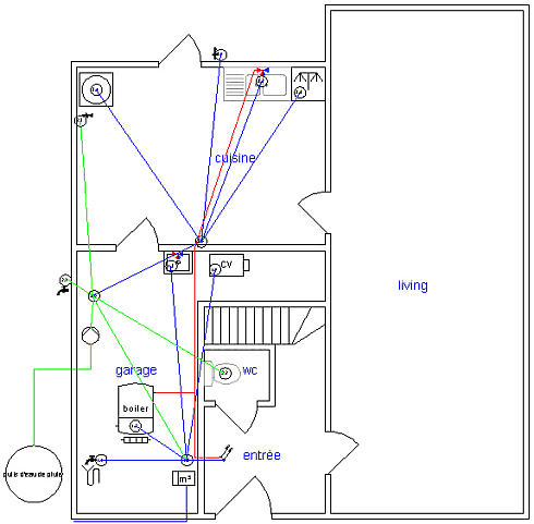 Cad Software Om Sanitaire En Verwarming Chauffage Hvac Buizen Piping Plannen Te Tekenen Inplanting Eendraadschem En Isometrischema Dc Cad Sanitair En Verwarming Chauffage