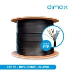 CABLE FTP CAT5E BC EXT* 305 METROS*, C718, DIMAX