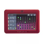 MARCO PARA TECLADOS TM50 COLOR ROJO, FPLATE-R, PARADOX