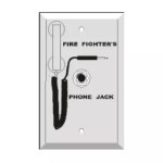 TELEFONO PARA PERIFONEO DE BOMBERO, N-FPJ, NOTIFIER