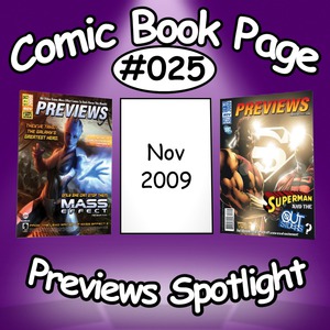 Comic Book Page: Previews Spotlight #025: 2009-11