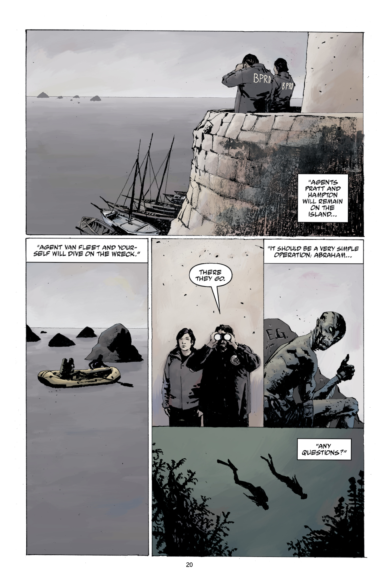 Preview — Long Hidden Origins In 'Abe Sapien: The Drowning And