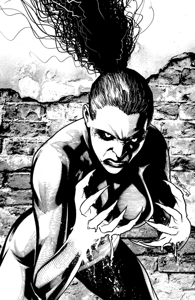 Cover D: Brandon Peterson B&W 1:15 Incentive