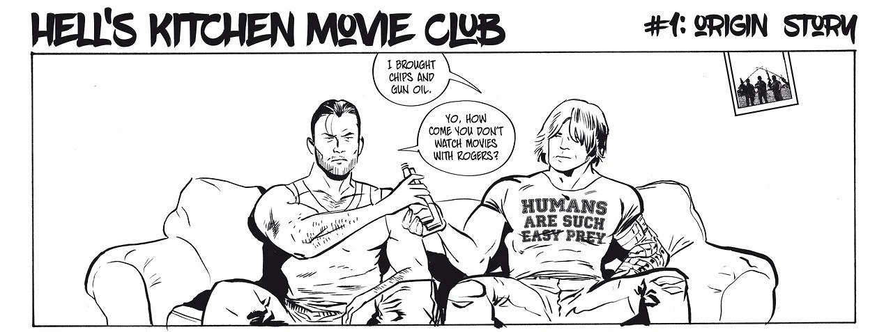 A Year Of Free Comics Hell S Kitchen Movie Club Is Just Frank