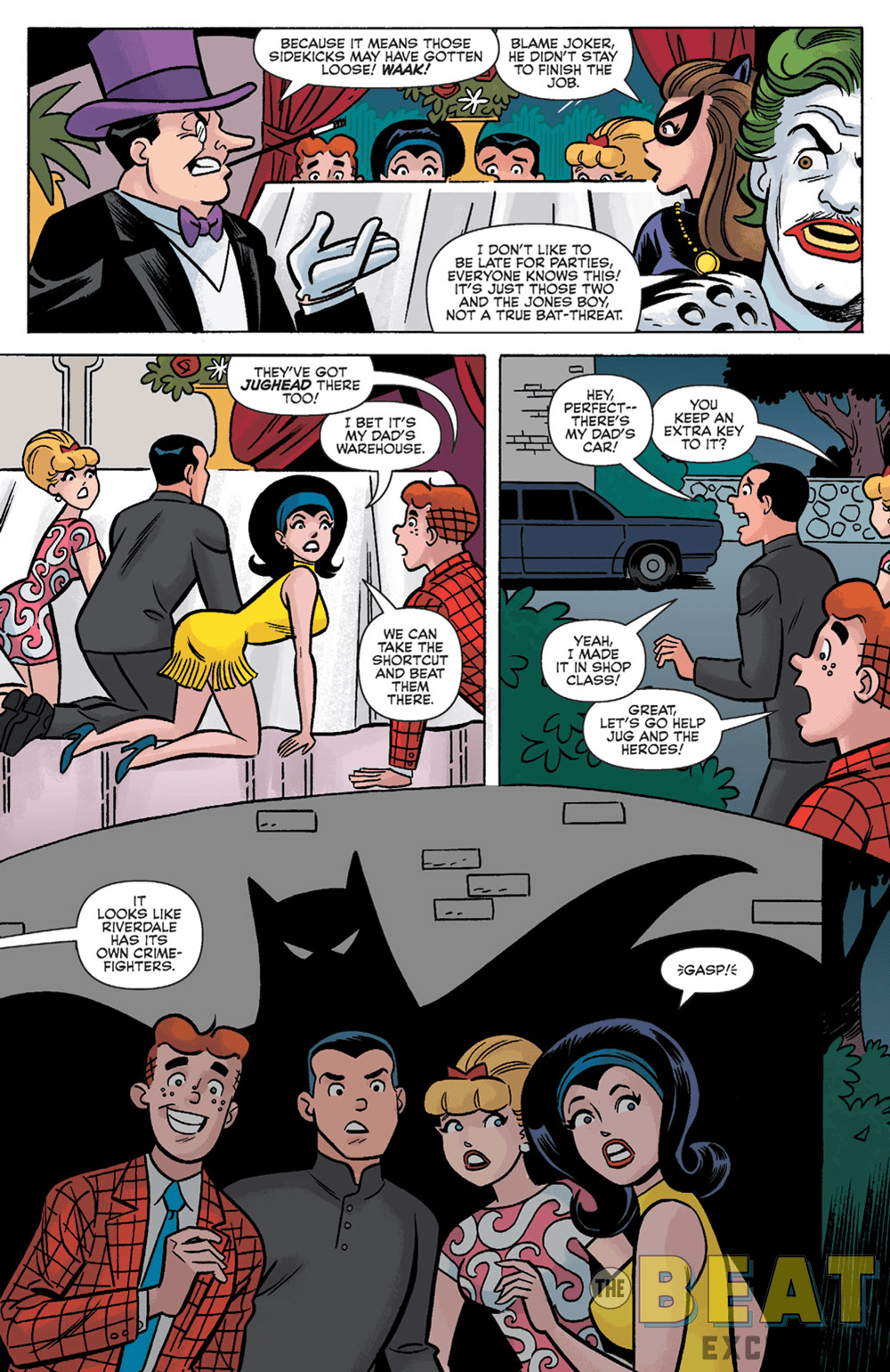 EXCLUSIVE PREVIEW: it's a dark night in Riverdale as ARCHIE MEETS ...