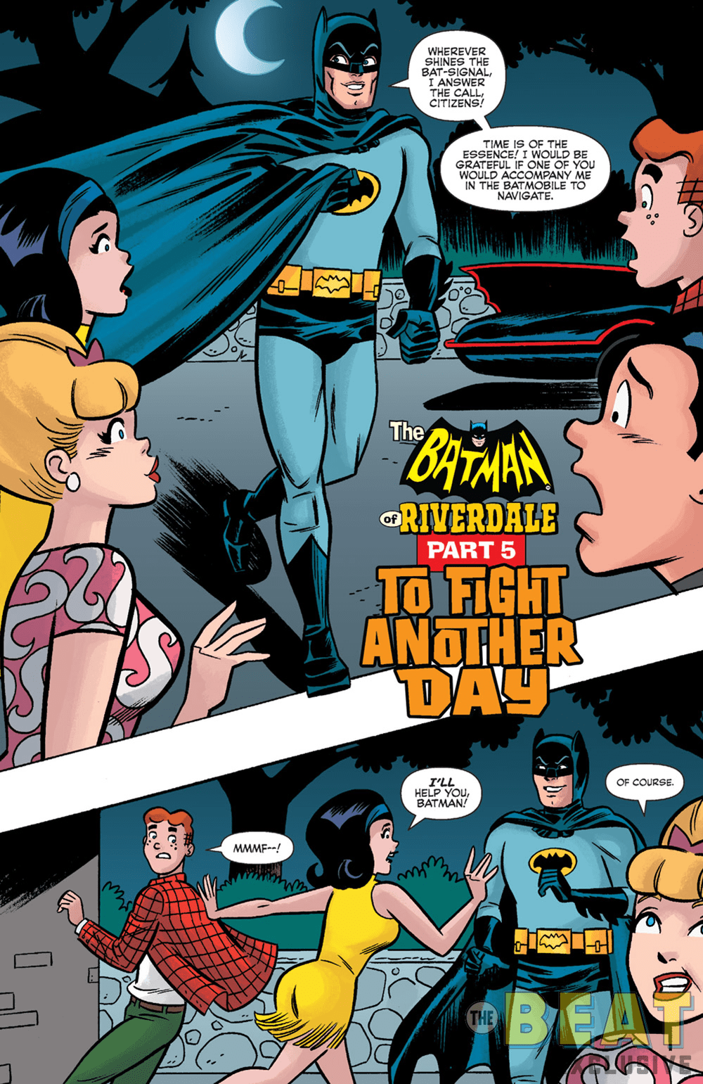 EXCLUSIVE PREVIEW: it's a dark night in Riverdale as ...