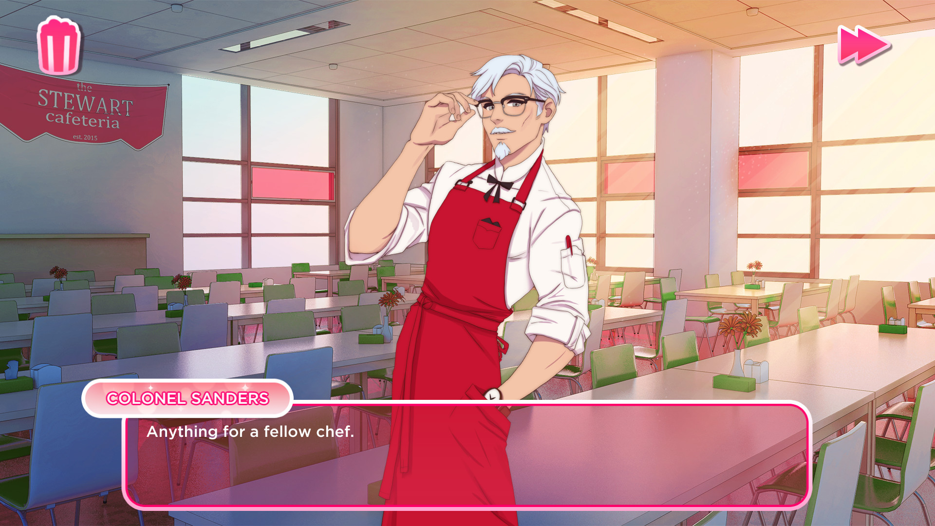 Meet sexy Colonel Sanders in KFC's new Dating Simulator The Beat