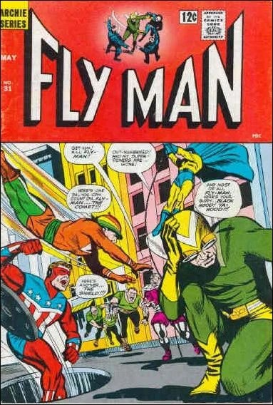 Adventures of the Fly/Fly Man, Series 1, Issue # 31, VG+