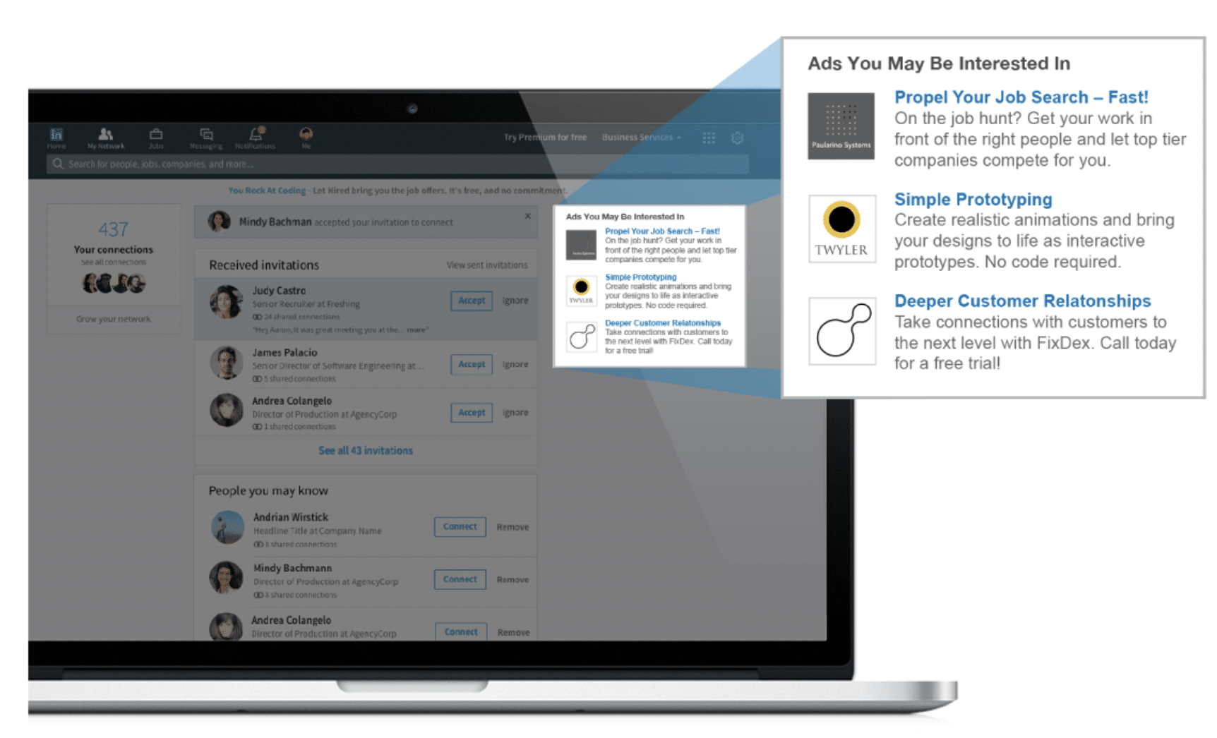 Linkedin Ad Types With Example Ads Commonmind - Best Sunset Designs in 8K