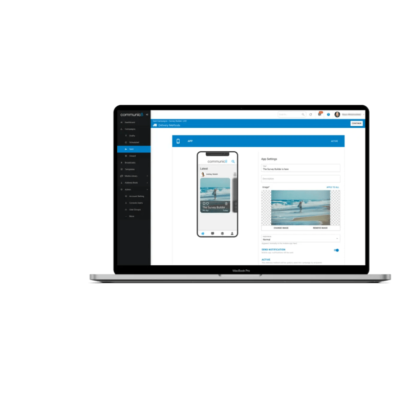 Features Communic8 - High Resolution Dark Patterns for Desktop