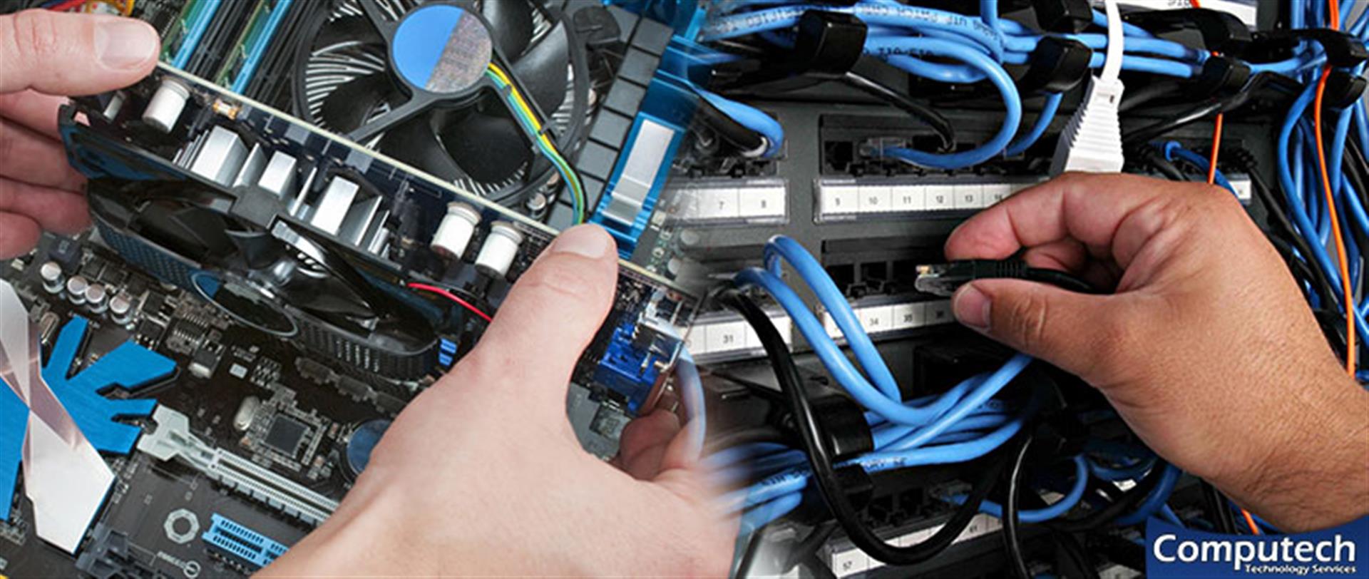 Suwanee Georgia Onsite Computer PC & Printer Repair, Networking, Voice & Data Cabling Contractors