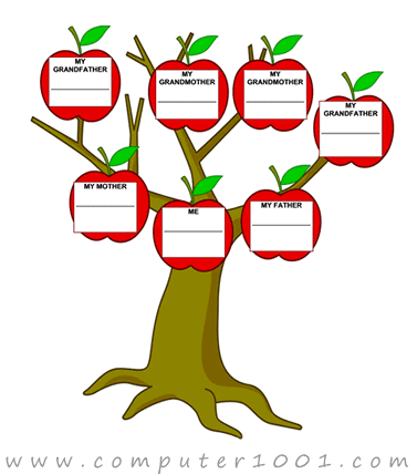 Mendesain silsilah keluarga menarik dan unik gratis canva. 7 Template Membuat Silsilah Keluarga Di Excel Word Powerpoint Computer 1001