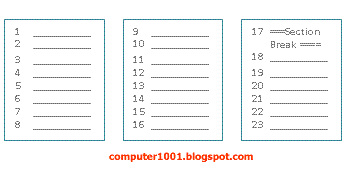 Cara Membuat atau Menghilangkan Nomor Baris di Word – Computer 1001