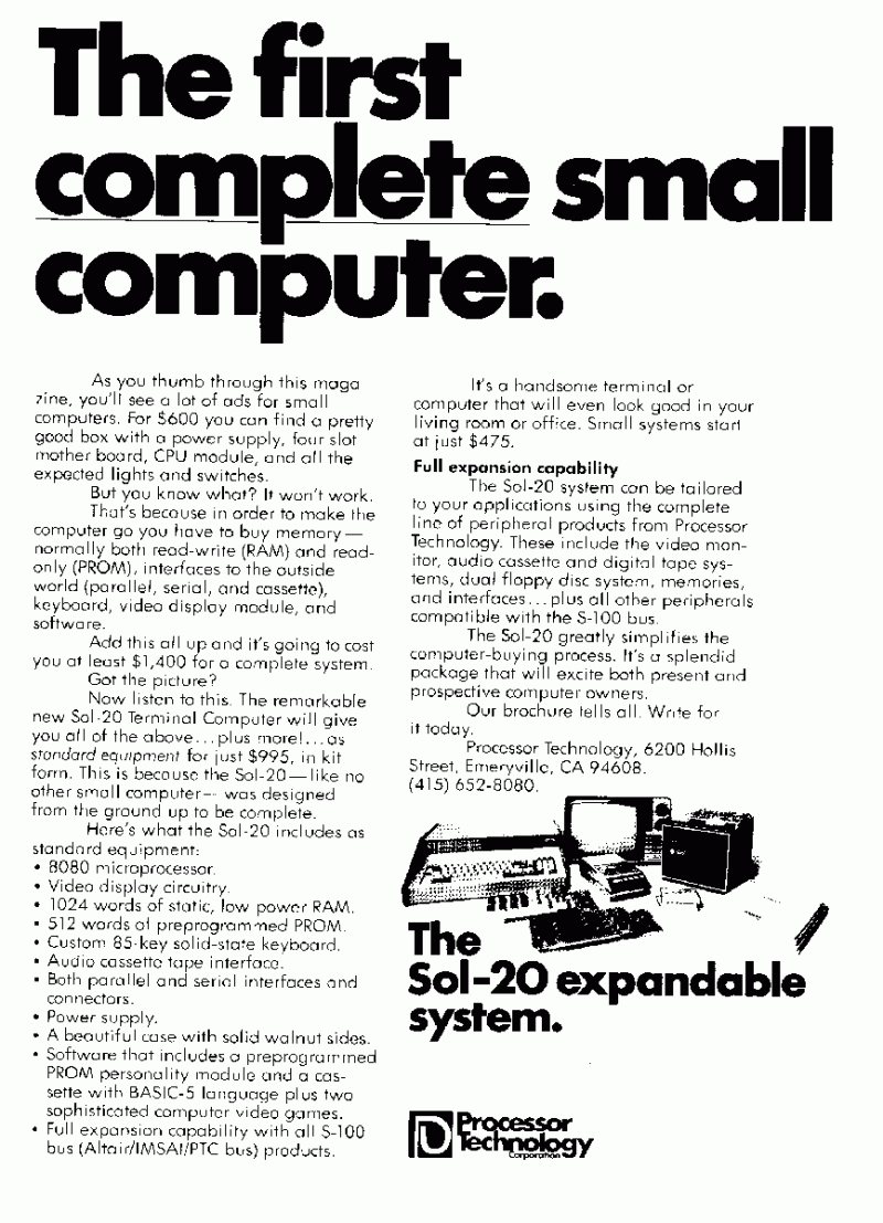 Processor Technology Sol 20 - Abstract Pattern Collection - Full HD Quality