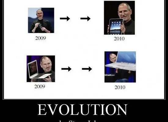 Evolution by Steve Jobs