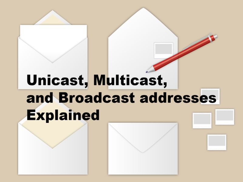 Unicast Multicast And Broadcast Addresses Networkstip Networking Ccna Centos Ubuntu Sql - Best Dark Designs in Full HD