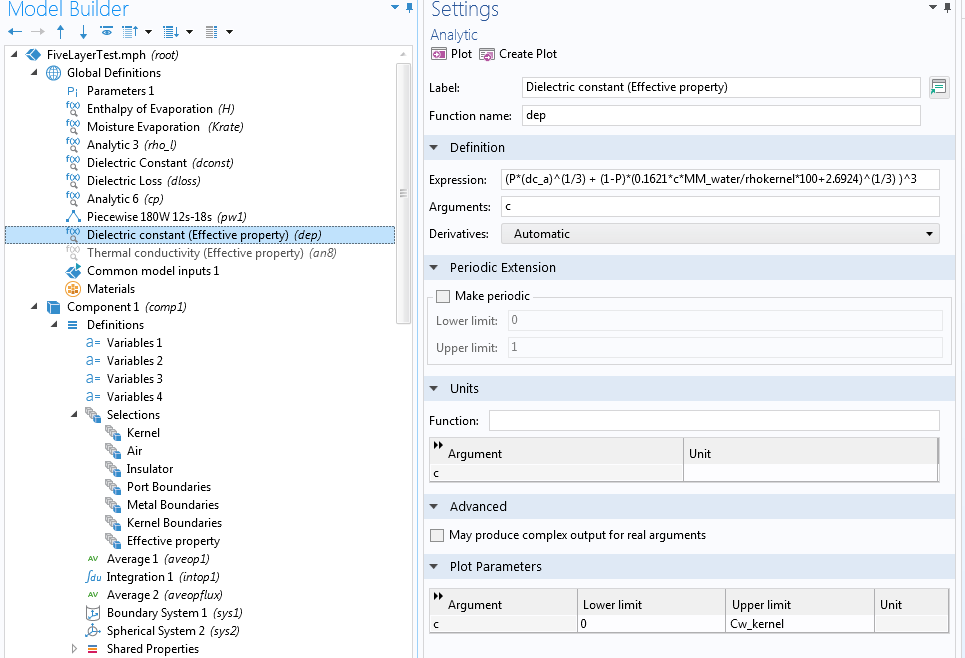 Error in defining variable