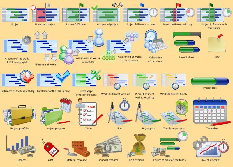 Project Management Design Element - Premium Abstract Photo Gallery - Ultra HD