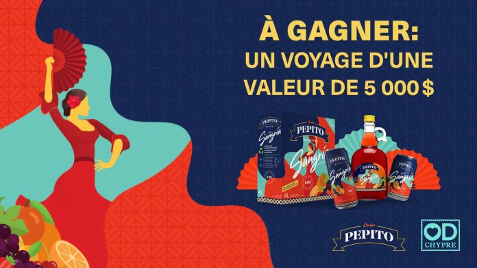 Concours Noovo Occupation Double Chypre Pepito Sangria 2025 Concours Noovo Occupation Double Chypre Pepito Sangria 2025