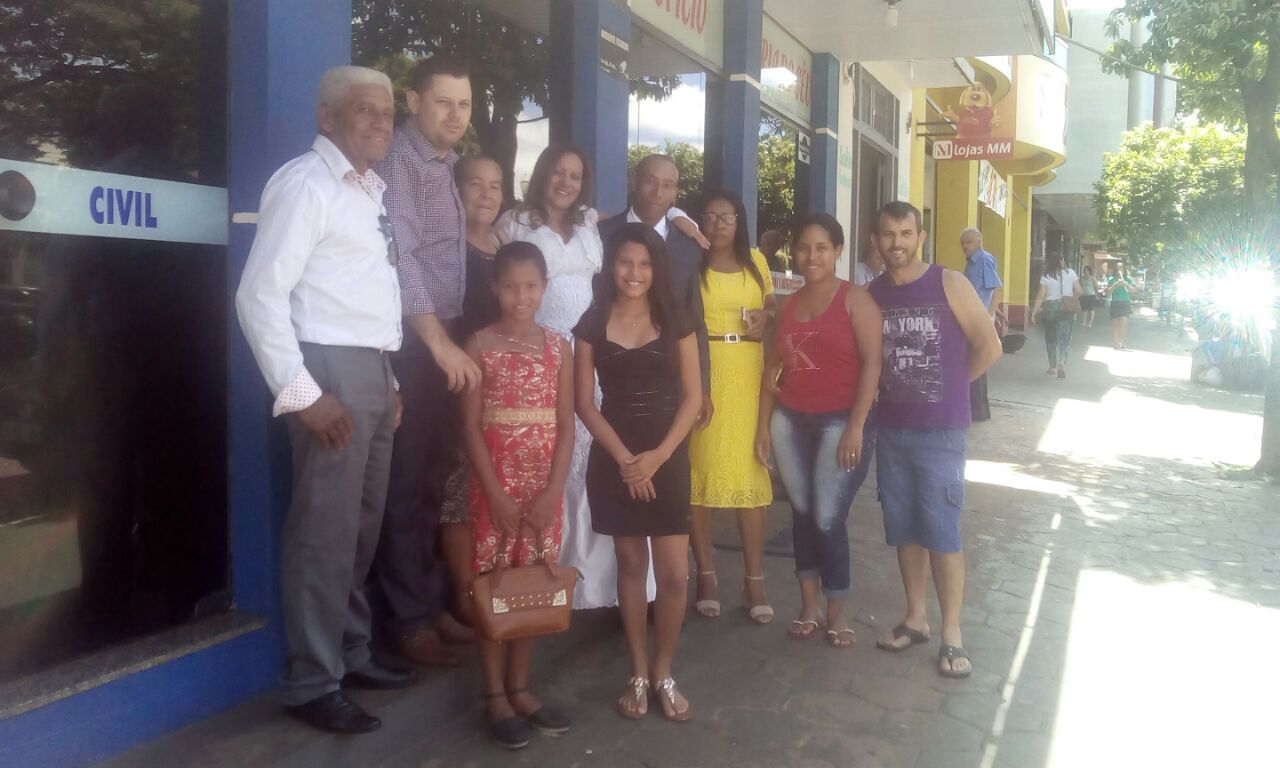 E o primeiro casamento do ano veio!