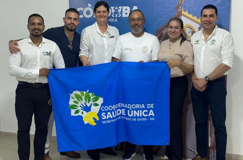 MS avança em cooperação internacional com universidade colombiana na área de Saúde Única