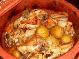 Guiso de pollo y verduras