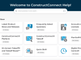 Explore The New Constructconnect Help System Latest Construction News