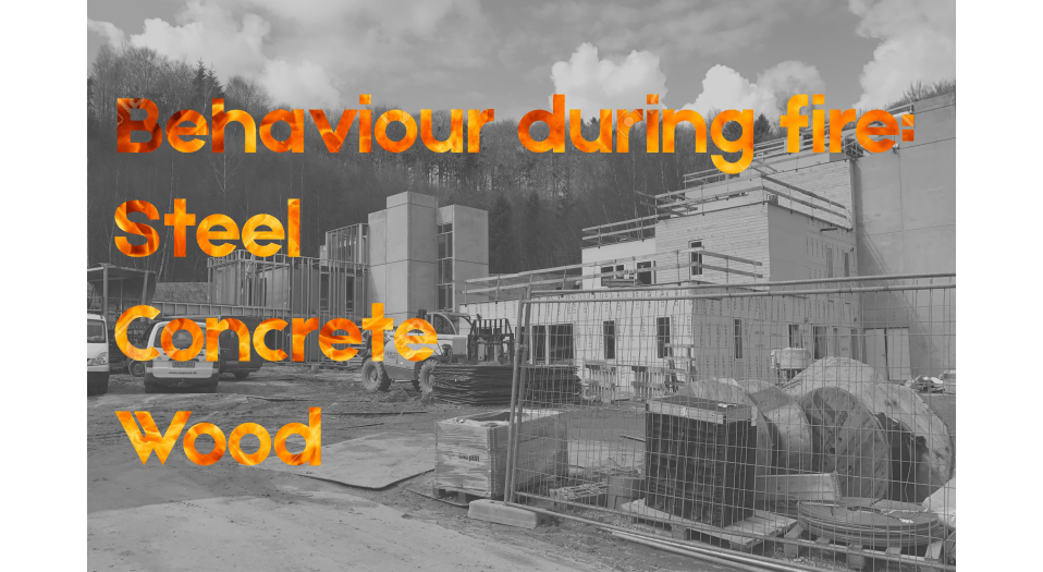 Read more about the article Behaviour during fire: Steel/Concrete/Wood