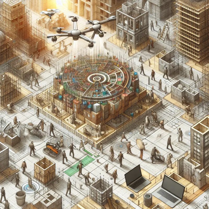 The Role Of Advanced Data Visualization Tools In Construction Project Management Stock - Premium Space Photo Gallery - Mobile