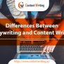 Key Differences Between Copywriting And Content Writing