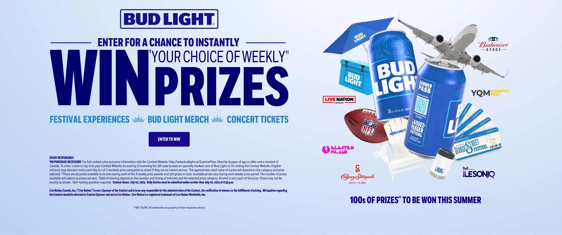 Bud Light Summer Pass Contest 2024