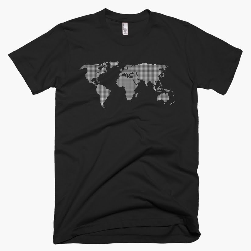 Des t-shirts de voyage gourmand - http://foodie.voyage