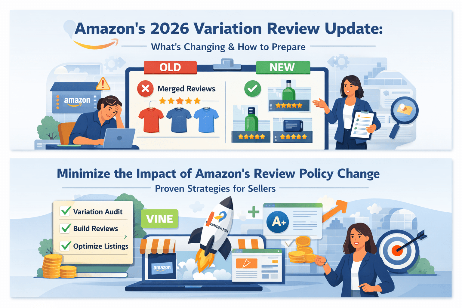 Amazon 2026 Review Update Impact On Variations Seller Strategy Amazon 2026 Variation Review Update 