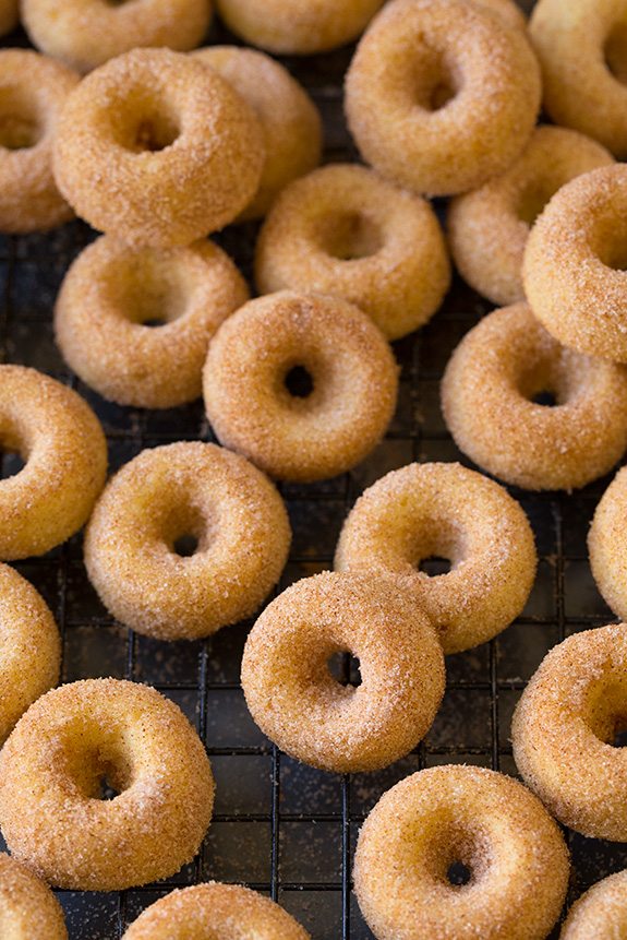 baked mini donuts with cinnamon sugar - cooking classy on mini donut recipe nz