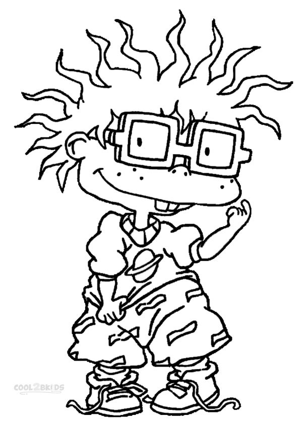 printable rugrats coloring pages for kids cool2bkids